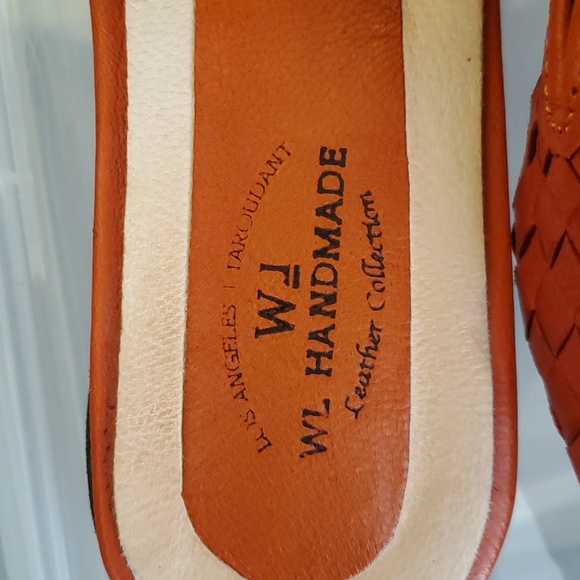 WL Handmade Leather slides from Los Angeles Grove Farmers Market - Picture 2 of 7